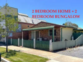 Supermarket / Convenience store.  2 bedroom apartment.