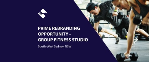 PRIME REBRANDING OPPORTUNITY – GROUP FITNESS STUDIO (SOUTH-WEST SYDNEY) BFB3963
