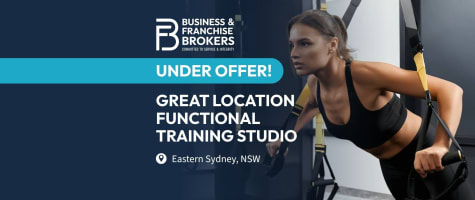 GREAT LOCATION - FUNCTIONAL TRAINING STUDIO (EASTERN SYDNEY) BFB3863