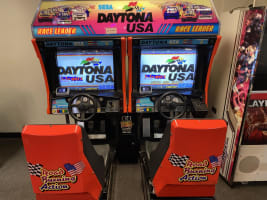Arcade Games in Movie Foyer