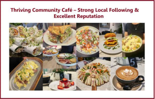 Thriving Community Cafe Strong Local Following & Excellent Reputation