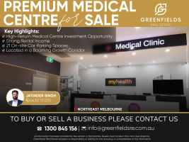 High Return Premium Medical Centre for Sale in North East Melbourne - Strong Rental Income
