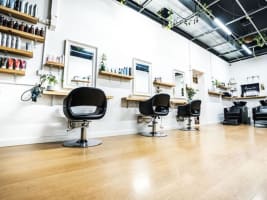 Organic and sustainable hair salon