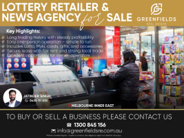 Profitable Lotto & News Agency – Easy One-Person Operation | Melbourne Inner East
