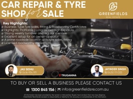 Profitable Tyre Sales & Roadworthy Business – High Exposure Location