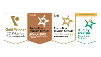 Award winning tourism business - watercraft hire Nagambie Lakes