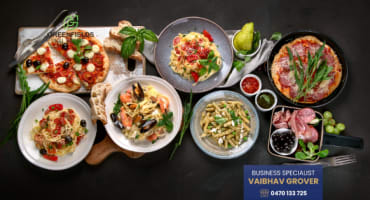$50K/Week Italian Restaurant with 300 Seater Function Centre for Sale Melbourne West