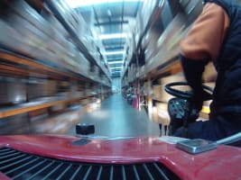 Warehouse Sweeping and Scrubbing