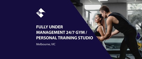 FULLY UNDER MANAGEMENT 24/7 GYM/PERSONAL TRAINING STUDIO (MELBOURNE) BFB3112