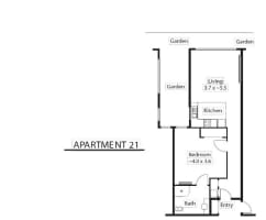 One-Bedroom Haven in Grace Gardens Retirement Village (CS25138)