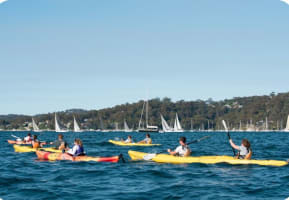 KAYAK AND STAND UP PADDLE BOARD HIRE BUSINESS - BAYVIEW / PITTWATER