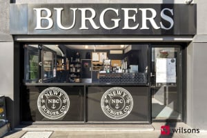 Iconic burgers - takeaway and eat in- licensed