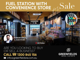 Fuel Station with Convenience Store for Sale - VIC