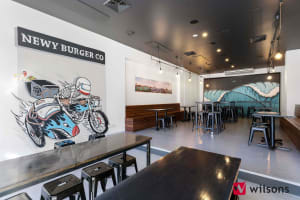 Iconic burgers - takeaway and eat in- licensed