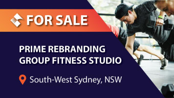PRIME REBRANDING OPPORTUNITY – GROUP FITNESS STUDIO (SOUTH-WEST SYDNEY) BFB3963