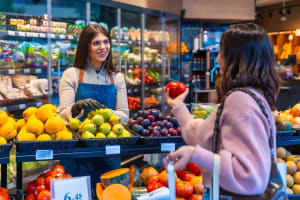 Mixed Use Fruit Shop, Grocer, Florist, Café & Rental Income  Net Profit 200k