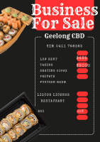 Liquor License Restaurant over 50pax at The Fastest Growing Region Geelong CBD