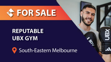 REPUTABLE UBX GYM FOR SALE (SOUTH-EASTERN MELBOURNE) BFB3714