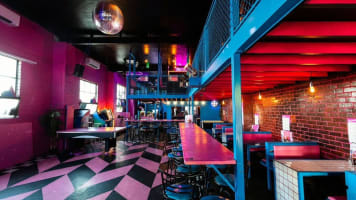 Evies Disco Diner - A Vibrant Neon-Soaked Fitzroy Spot