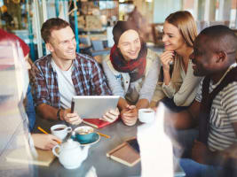 Dynamic Community Corner Cafe