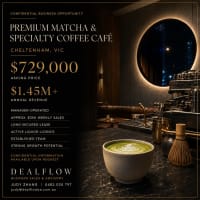 Manager-Operated Cafe | $30K Weekly Sales | $729K