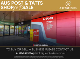 Dual-Service Retail Opportunity – Australia Post & Tatts Shop