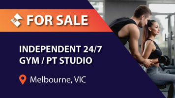 REVENUE-GENERATING INDEPENDENT 24/7 GYM/PERSONAL TRAINING STUDIO (MELBOURNE) BFB3112