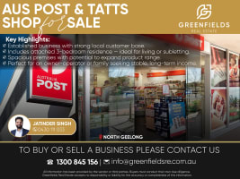 Dual-Service Retail Opportunity – Australia Post & Tatts Shop