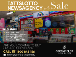 High-performing Tattslotto and Newsagency Business Opportunity - Inner Eastern Melbourne