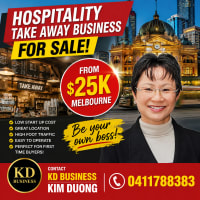 Melbourne CBD Take Away shop for sale