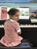 Smart Children Play Piano