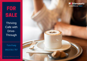 Thriving Café with Drive-Through in Prime Shopping Centre Location - For Sale!
