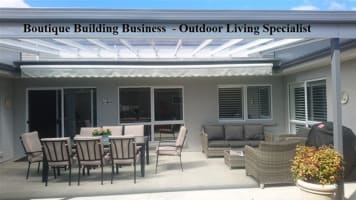 Boutique Building Business for Sale - Specialising in Outdoor Living and Patios