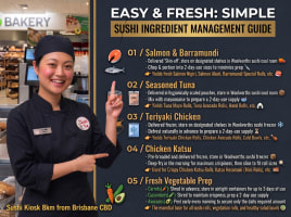 Sushi Franchise Inside Woolworths | 8km to Brisbane CBD | Sales $10,000+/Wk