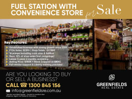 Fuel Station with Convenience Store for Sale - VIC