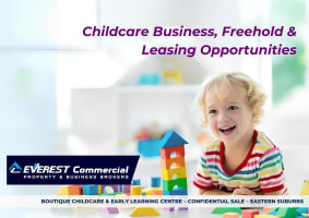 Boutique Childcare & Early Learning Centre - Confidential Sale - Eastern Suburbs