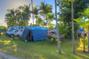 Coastal Caravan Park - island views and is just a short stroll to the town centre and beachfront