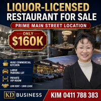 Big Commercial Kitchen 80pax Restaurant with Parking Lot for Sale Geelong