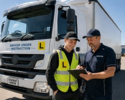 take the wheel on your new future- Heavy Vehicle license/instructing business