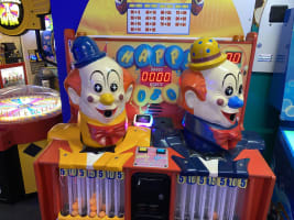 Arcade Games in Movie Foyer