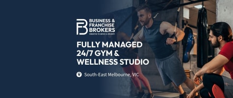 FULLY MANAGED 24/7 GYM & WELLNESS STUDIO (SOUTH-EAST MELBOURNE) BFB3151