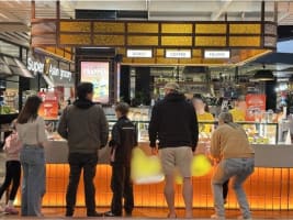 Donut and Coffee Franchise Kiosk in Major Sutherland Shire Shopping Centre, No Cooking Required
