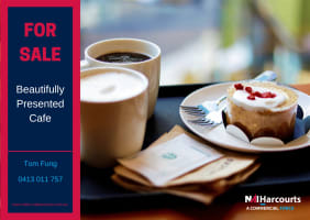 Beautifully Presented Cafe / Coffee - Fremantle