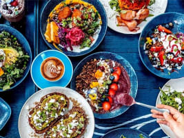 Three Beans Franchise Cafe in Busy Shopping Centre