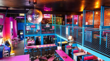 Evies Disco Diner - A Vibrant Neon-Soaked Fitzroy Spot