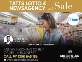 Tattslotto & Convenience Business for Sale – Melbourne's Eastern Suburbs..!