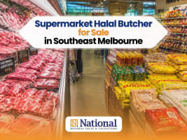 Supermarket Halal Butcher for Sale in Southeast Melbourne | Strong Sales