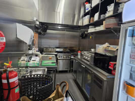 Newly set up cafe and Ice Cream stall, High Point shopping Centre