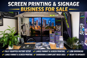 Turnkey Screen Printing & Signage Production Facility