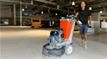 Concrete Floor Services..  Prime business.   Prime time to Buy
